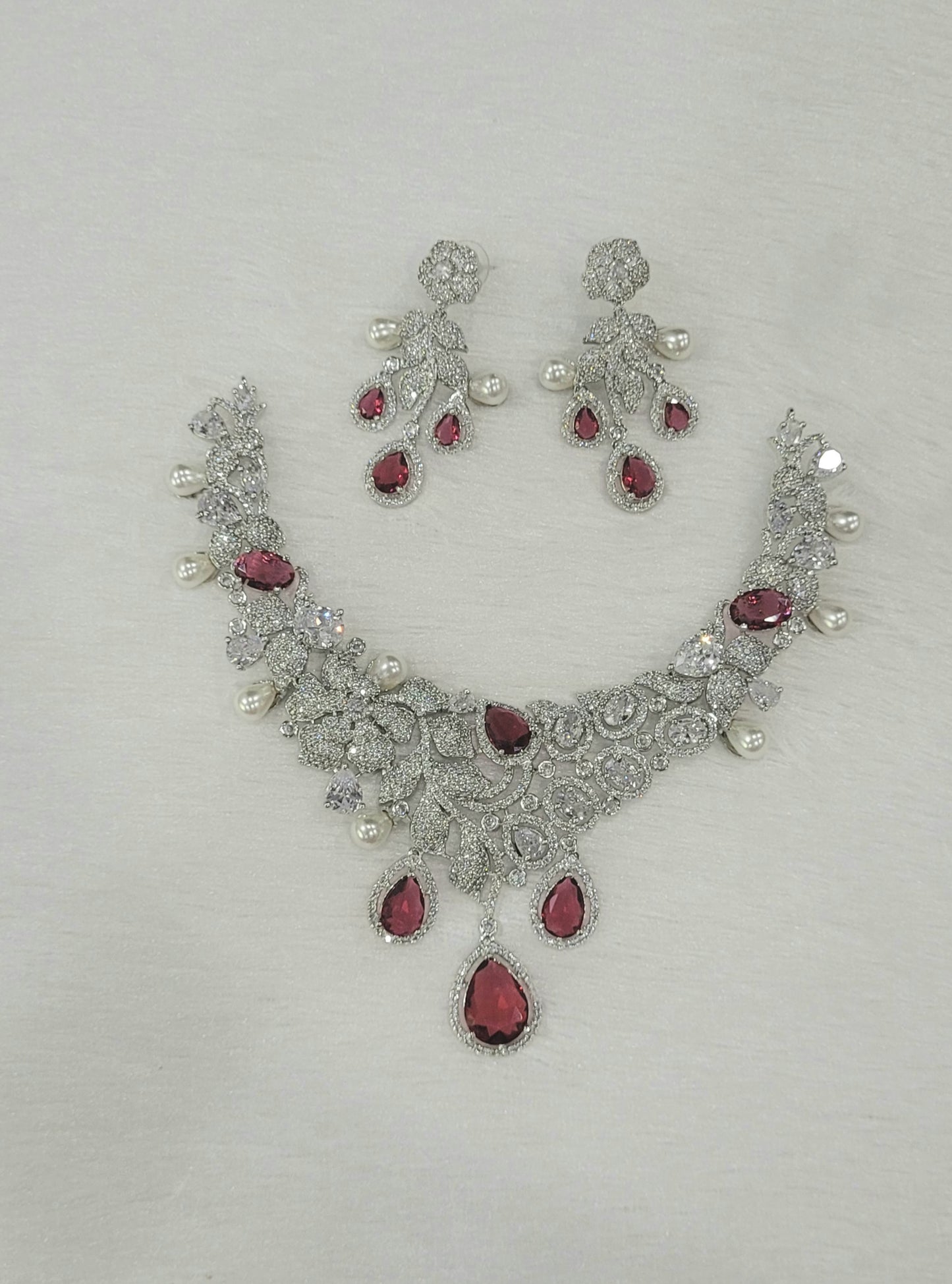 Ad diamond Necklace AD121